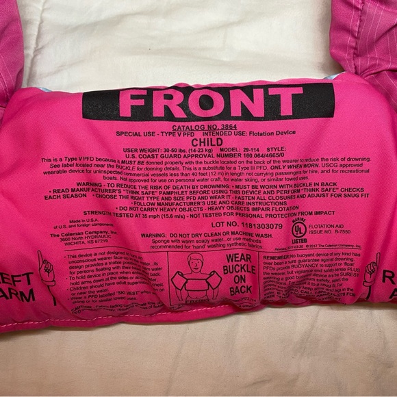 Swim floatie- USCG approved - Picture 3 of 3